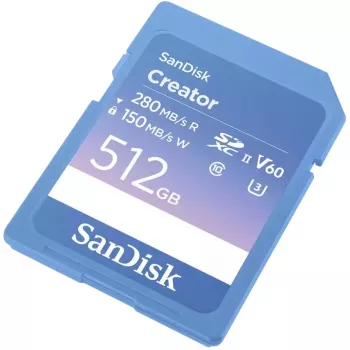 Flashgeheugen SanDisk 512 GB SDXC UHS-II Creator