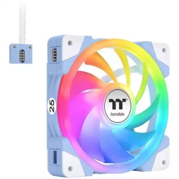 Thermaltake SWAFAN EX14 ARGB 140mm 3-pack behuizingsventilatoren - hortensiablauw