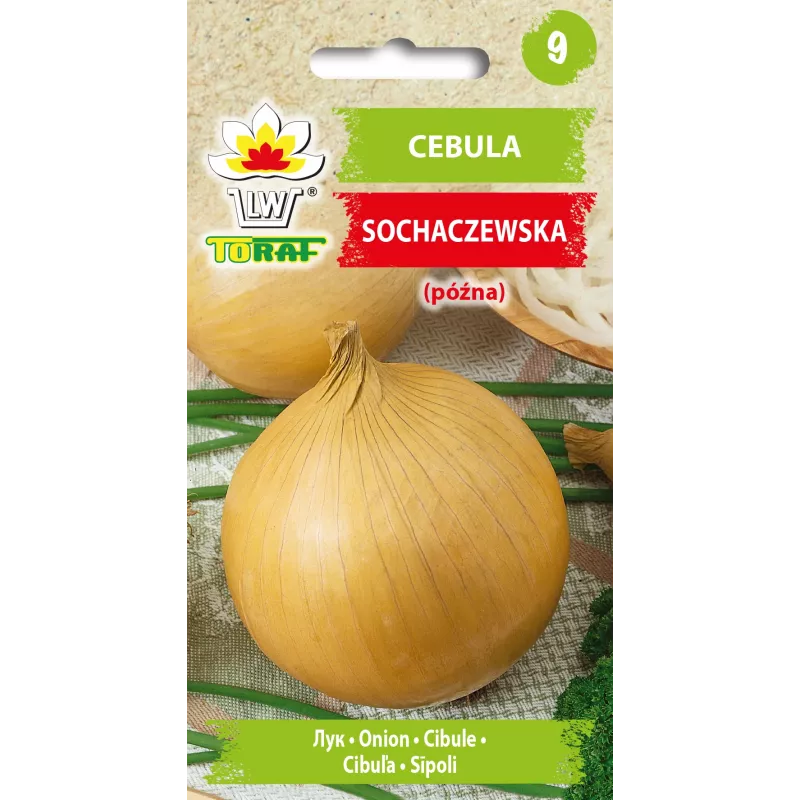 Sochaczew ui Toraf groentezaden, 5g verpakking