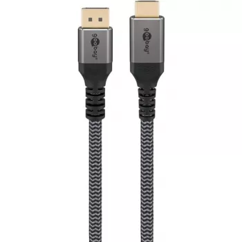 Goobay 65271 videokabel-adapter 5 m DisplayPort HDMI grijs (65271)