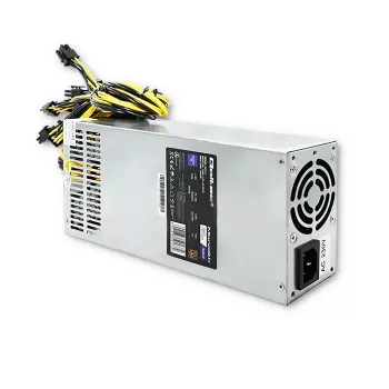 Qoltec 50177 PCI-E-voeding Smart 1600W | 80 Plus Gold - Data Mining