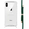 Telefoonhanger-hoesje Lookabe voor iPhone X / Xs — goud met groen bandje