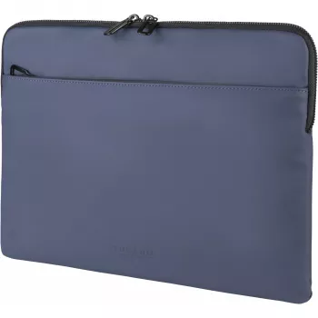 TUCANO GOMMO hoes voor notebook 14 inch MacBook Pro 14 donkerblauw - vooruit