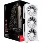 Grafische kaart XFX Radeon RX 9070 XT — 16 GB GDDR6, 256-bit, PCIe x16, 2400 MHz, 3 ventilatoren wit, 325×65 mm