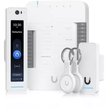 Ubiquiti G2 Starter Kit professioneel beveiligings-toegangscontrolesysteem zilver