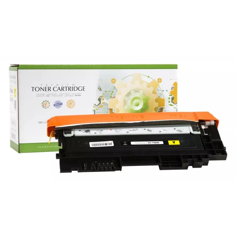 Compatibel Static Control Samsung CLT-Y404S/ELS (SU444A) tonercartridge, geel