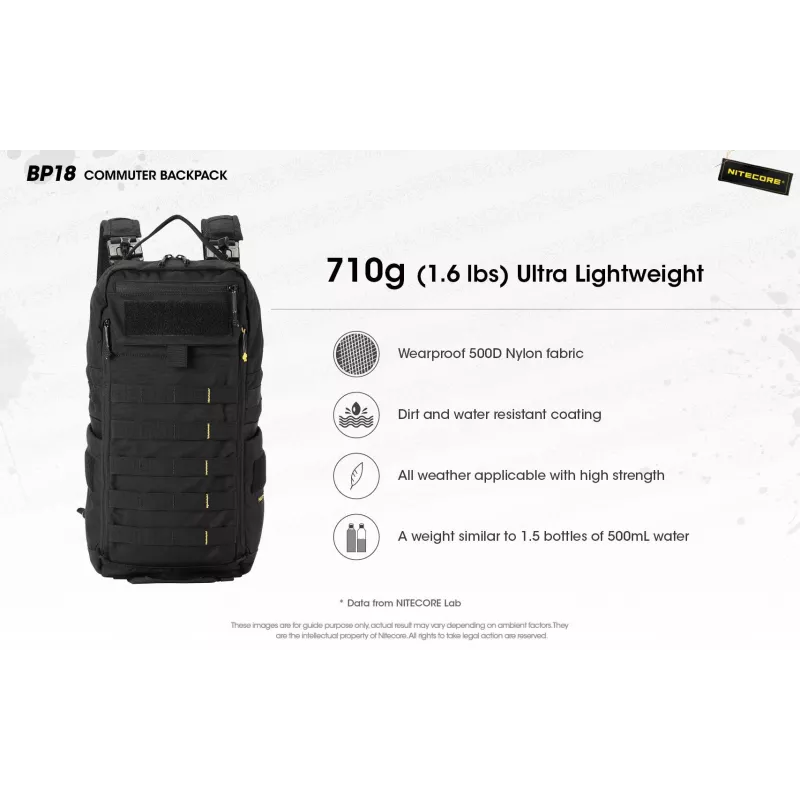 Nitecore BP18 laptoprugzak