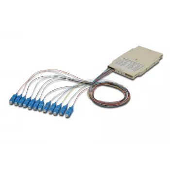 Lasbox Digitus A-96522-02-UPC-4 met 12 pigtails SC OM4