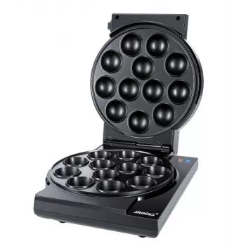 Cupcake/donutmaker Steba CM3 12 cakes 7 donuts 800W Zwart