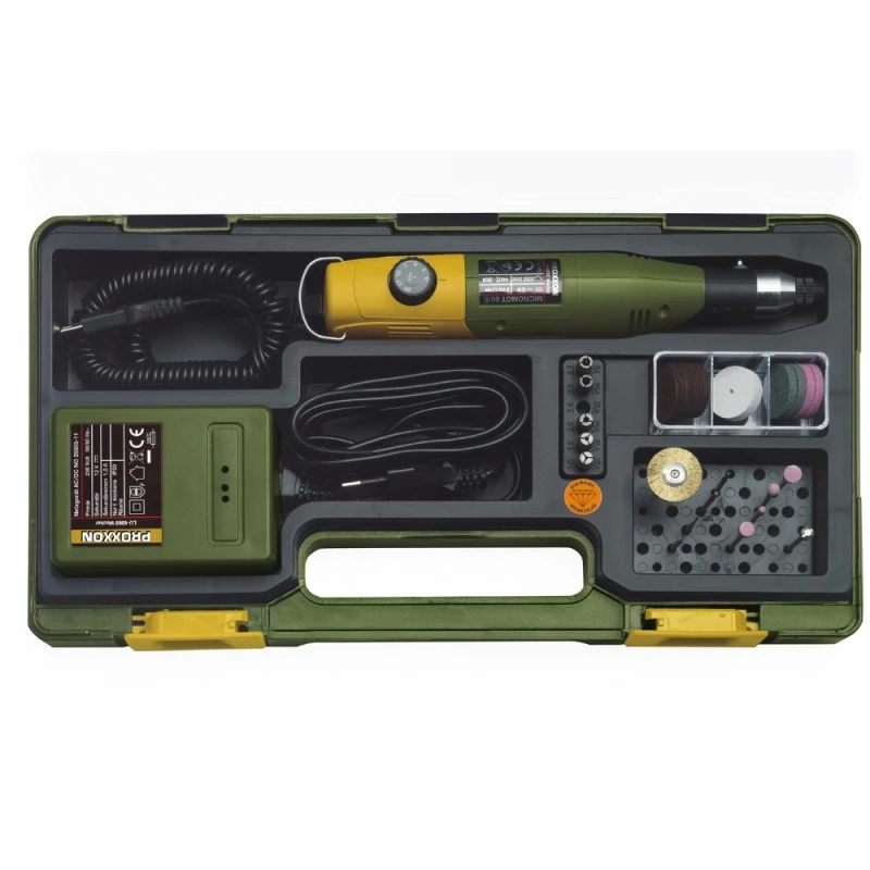 Modelbouw- en graveerset met MICROMOT boor/slijper 60/E