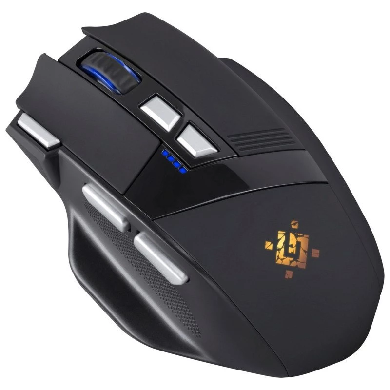 Muis DEFENDER GM-885 KNIGHT RF WIRELESS 3200dpi 8P zwart