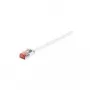 Wentronic Goobay CAT 6 platte patchkabel, U/FTP, wit, 5 m – koper (94919)