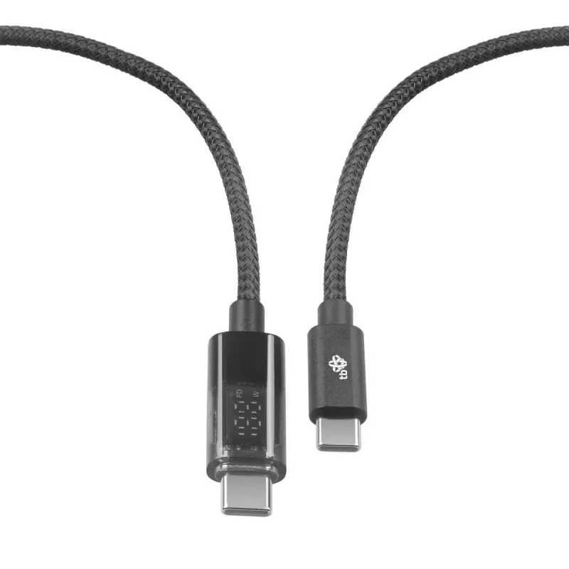 USB-C-kabel TB AKTBXKUCCIND10B 1 m 100 W met LED-laadindicator