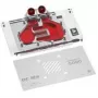 GPU-waterkoeler Barrow voor MSI Suprim 5090 — witte afwerking, model BS-MSP5090-PA W