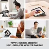 Case met toetsenbord Combo Touch US iPad Pro 11 1,2,3 Gen grijs