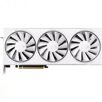 Grafische kaart XFX Radeon RX 9070 XT — 16 GB GDDR6, 256-bit, PCIe x16, 2400 MHz, 3 ventilatoren wit, 325×65 mm
