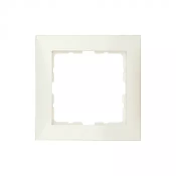 Berker 1011 89 82 raam 1v S.1 wit glanzend