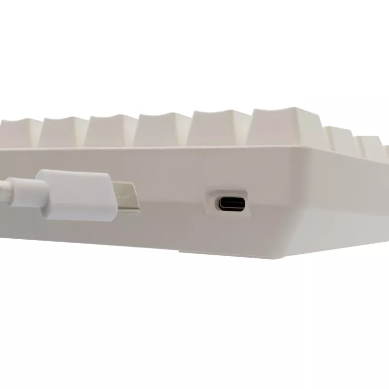 Mechanisch toetsenbord White Shark Shinobi-2 Brown Switch US-indeling — compact ontwerp, Brown-switches