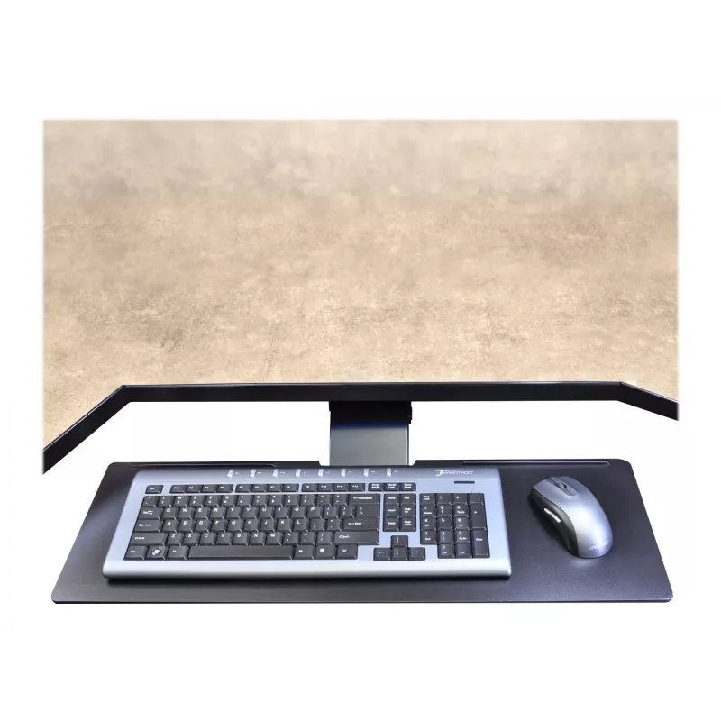 Onderbureau-toetsenbordarm Ergotron Neo-Flex 97-582-009 Zwart