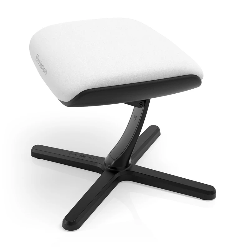 noblechairs voetsteun 2 - witte editie