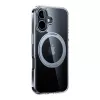 Beschermhoesje Torras Ostand Pro voor iPhone 16 Plus, transparant slank-fit, TPU/PC