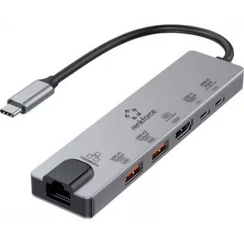 Renkforce USB-C-dockingstation RF-USBH-550 geschikt voor merk-dockingstations Acer Apple (RF-6649662)