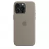 Siliconenhoesje met MagSafe voor iPhone 15 Pro Max – clay