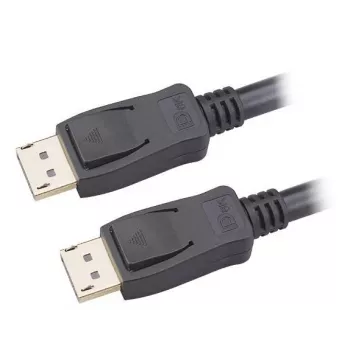 Displayport-kabel 3 m zwart