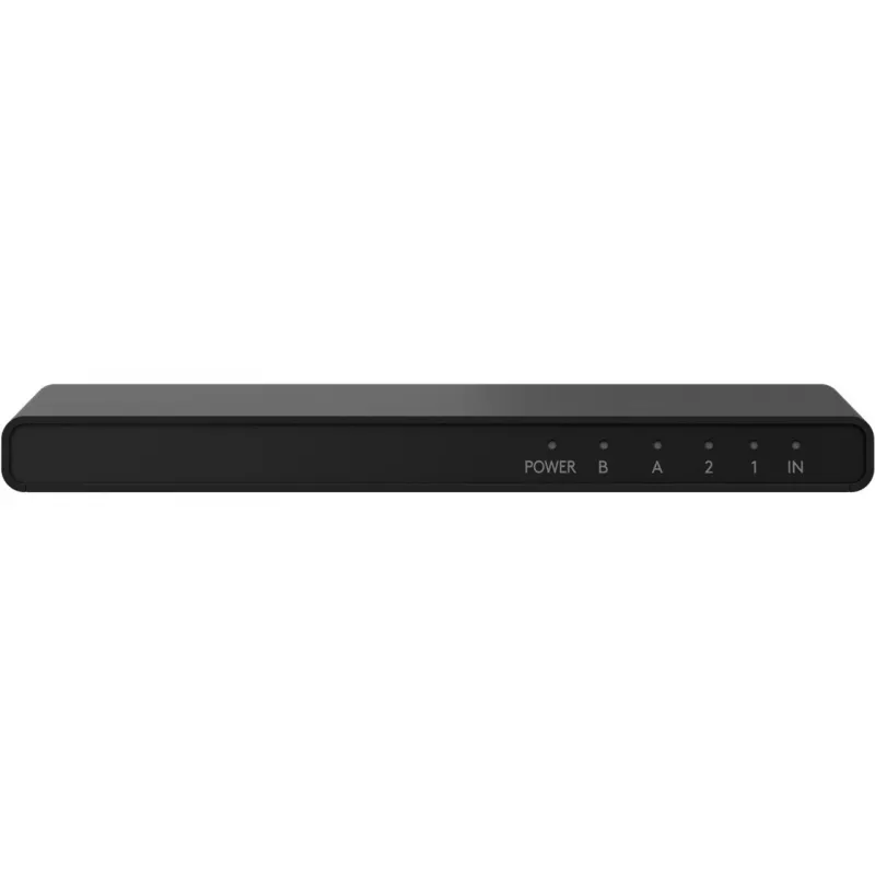 HDMI-splitter 1 naar 2 (4K @ 60 Hz) – splitst 1x HDMI-ingangssignaal naar 2x HDMI-uitgangssignalen