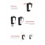 MC-713 pc-houder – computer-onderbureau-houder voor opbergen