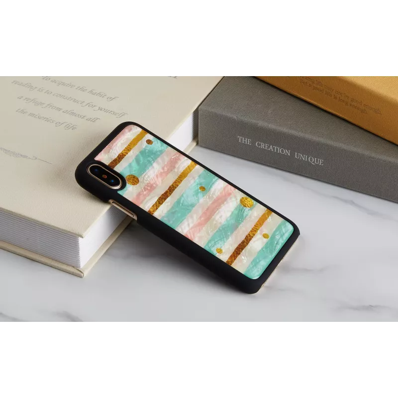 iKins Pop Mint hoesje voor iPhone XS/X, zwart