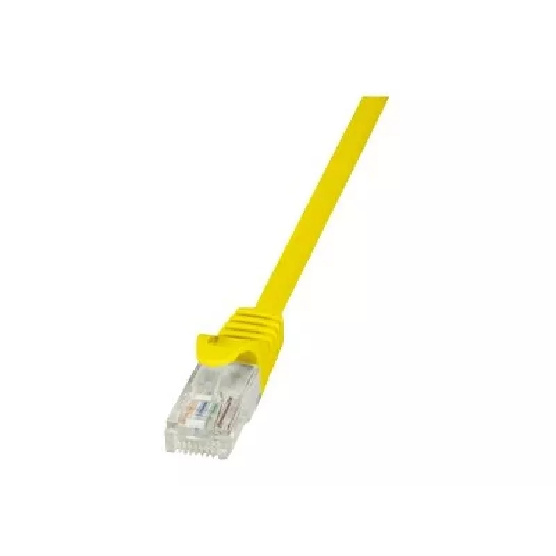 Netwerkkabel LogiLink 1m RJ-45 Cat5e geel