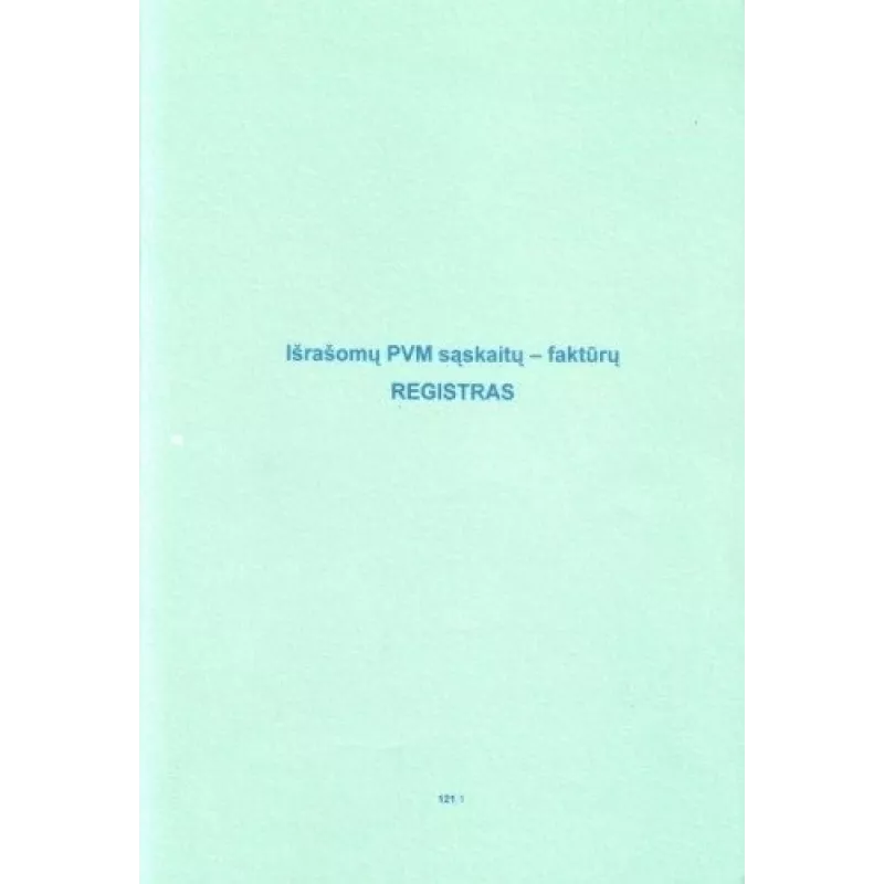 Btw-verkoopfactuurregister, A4, 48 pagina's (0720-061)