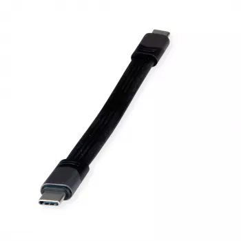 USB-kabel ROLINE 11029078 USB4 Gen 3x2 0,15 m USB C zwart