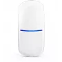 Bewegingsmelder SATEL slank-PIR-PRO — duale PIR- en microgolfsensor, detectie tot 24 m, 90°-hoek, wit