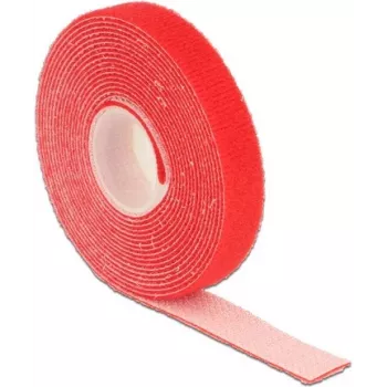 Klittenband DELOCK 18718 rood