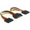 Interne stroomkabel DeLOCK 60143 0,15 m SATA 15-polig