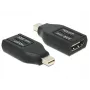DeLOCK – video-/audio-adapter – HDMI – HDMI, 19-polig (W) – Mini DisplayPort (M) – (DisplayPort 1.1) – zwart (65552)