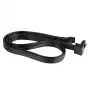 SilverStone SST-PP14-90 12VHPWR-kabel, 90 graden, 650 mm, zwart