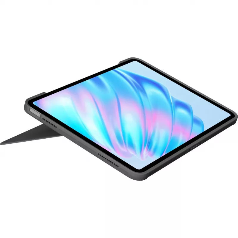 Logitech Combo Touch toetsenbord QWERTY Deens Fins Noors Zweeds Smart Connector grijs