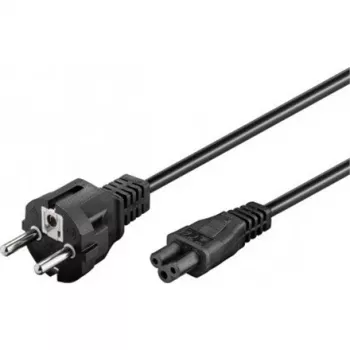 Wentronic Goobay netsnoer (randaarde stekker), 1,8 m, Zwart, Zwart - Type F (Type F, CEE 7/7) > apparaatstekker C5 (93586)