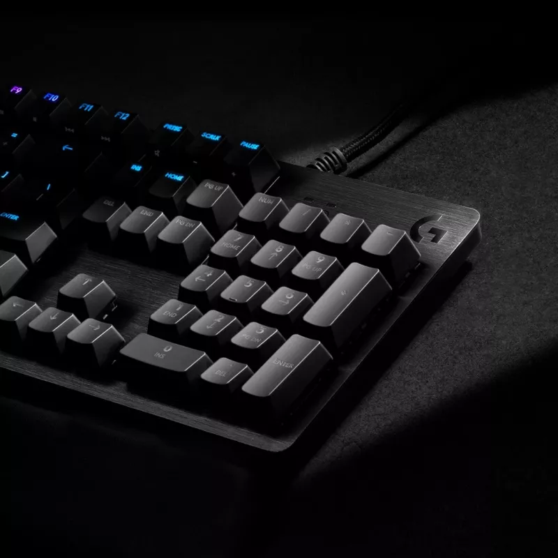 Logitech G512 gaming-toetsenbord, zwart, bedraad, Zwitserse layout, 920-009347