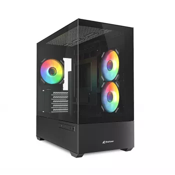 PC-behuizing Sharkoon MK6 RGB midi tower wit