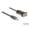 Adapter USB 2.0 Type-A naar serieel RS-232 D-Sub 9-polig stekker DeLOCK 62646