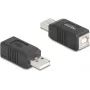 DeLOCK 67202 kabeladapter USB Type-A USB Type-B zwart