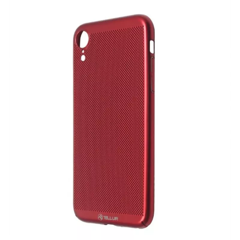 Tellur telefoonhoesje voor iPhone XR — rood, warmteafvoerdesign