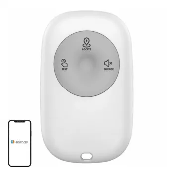 Draadloze afstandsbediening HEIMAN HM1RC-W — 433 MHz, 4 kanalen, netwerkbaar