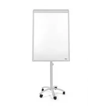 Conferentiestandaard, magnetisch, mobiel, met wielen 100x70 cm Forpus