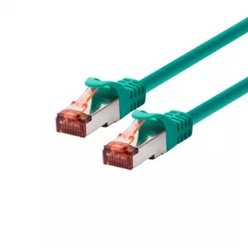 Netwerkkabel LOGON TCF66F050G Cat6a F/UTP (FTP) groen, 5 m, RJ-45–RJ-45