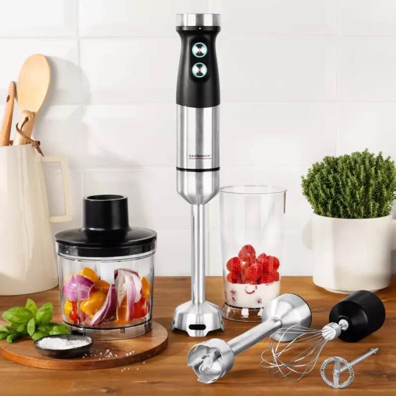 Staafmixer Gastroback Design Power Hand Blender Set 5-in-1